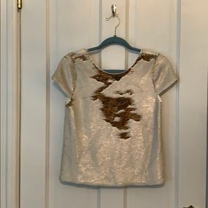 Vince Camuto Sequined Blouse (XS)